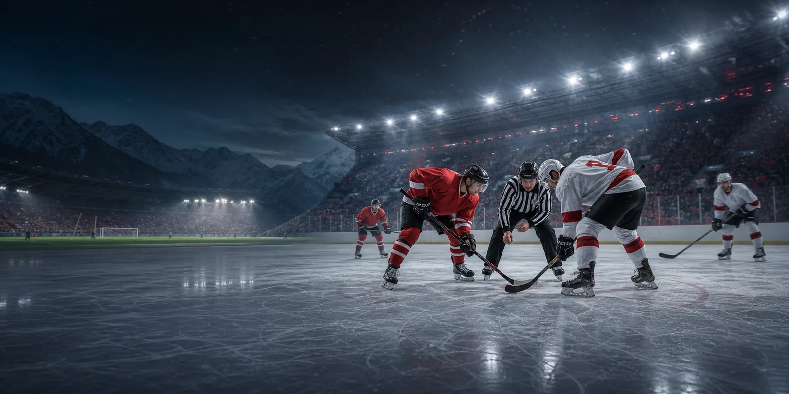 Eishockey- und Fussballatmosphäre für BetLabel Sportwetten in der Schweiz