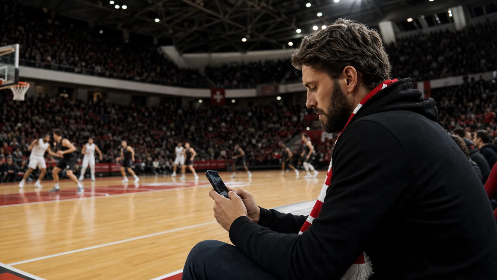 Schweizer Fan nutzt Live-Wetten in der BetLabel App